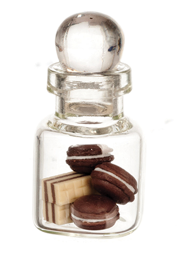 Glass jar with Cookies